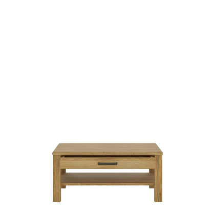 Cortina 1 drawer coffee table in Grandson Oak