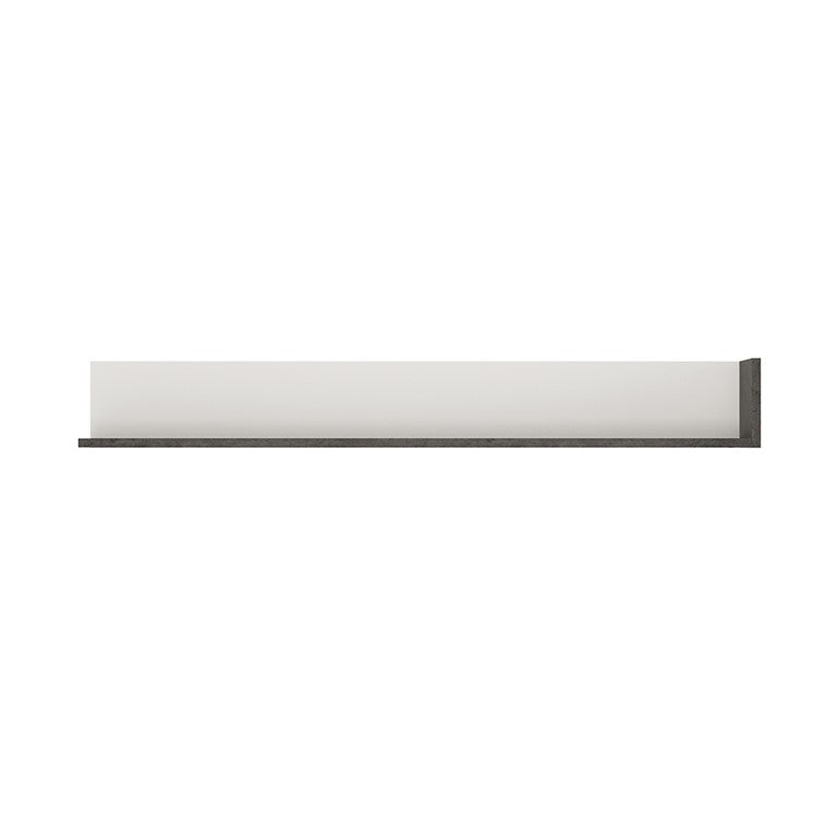 Zingaro Wall shelf 163 cm in Grey and White