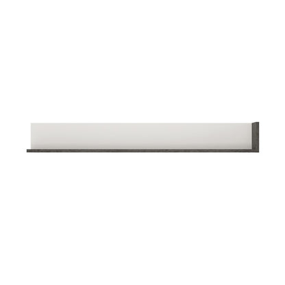 Zingaro Wall shelf 163 cm in Grey and White