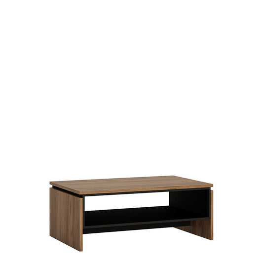 Furniture To Go, Brolo Coffee table Black and dark wood.