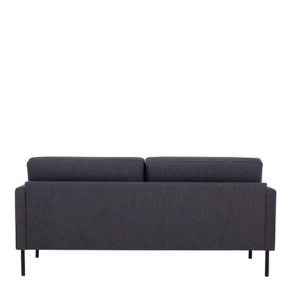 Larvik 2.5 Seater Sofa -  Anthracite, Black Legs