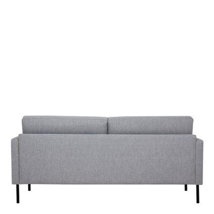 Larvik 2.5 Seater Sofa - Grey, Black Legs