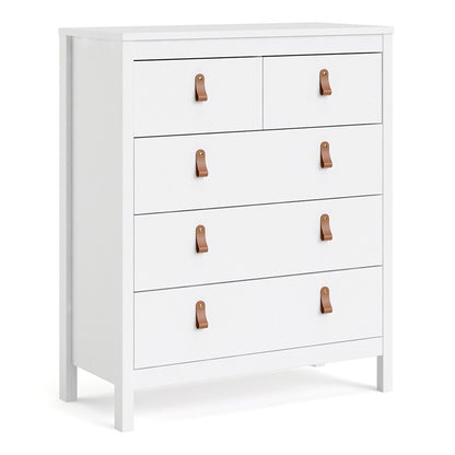 Barcelona Chest 3+2 drawers in White