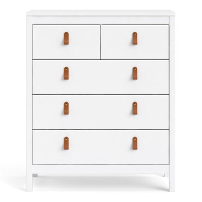 Barcelona Chest 3+2 drawers in White