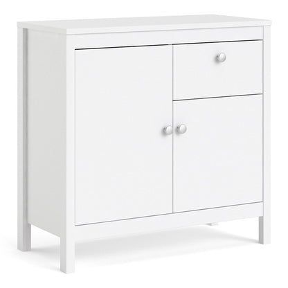 Madrid Sideboard 2 doors + 1 drawer in White