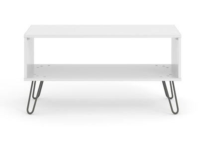 AGW902 Augusta White open coffee table