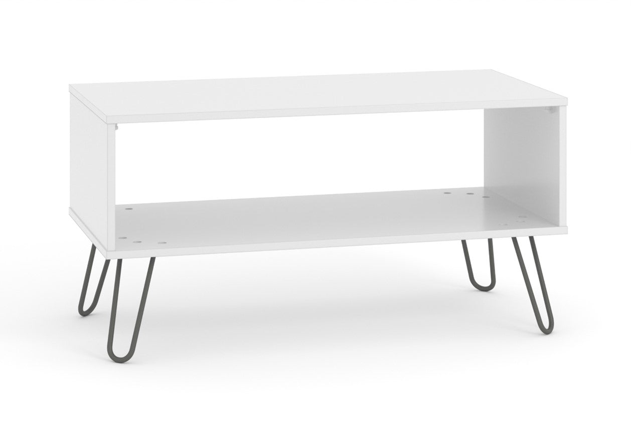 AGW902 Augusta White open coffee table