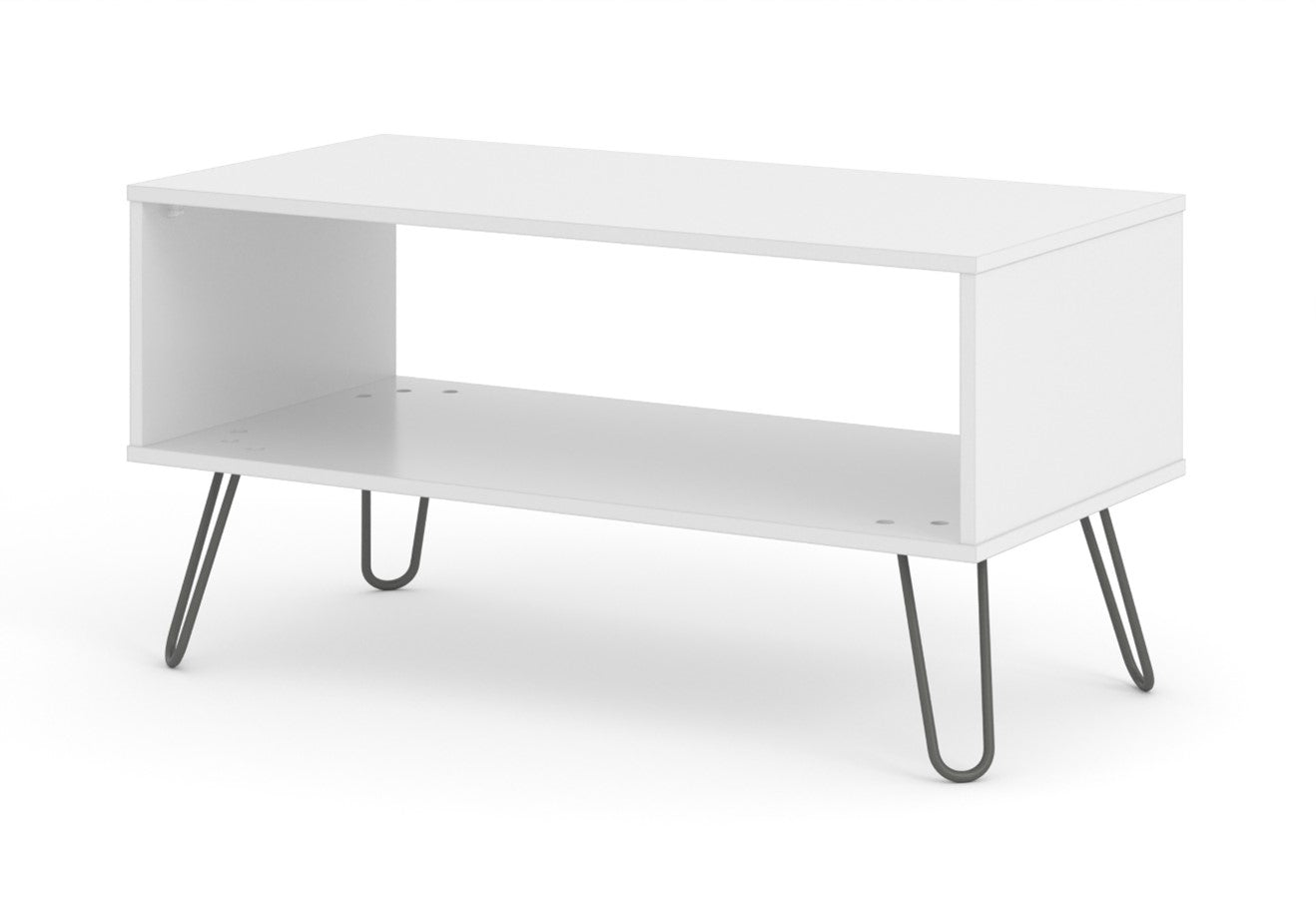 AGW902 Augusta White open coffee table