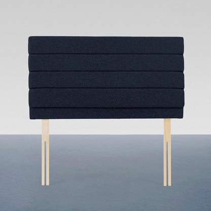 Airsprung Chelwood Wool Look, Marine Sapphire Steel Headboard, Various Widths