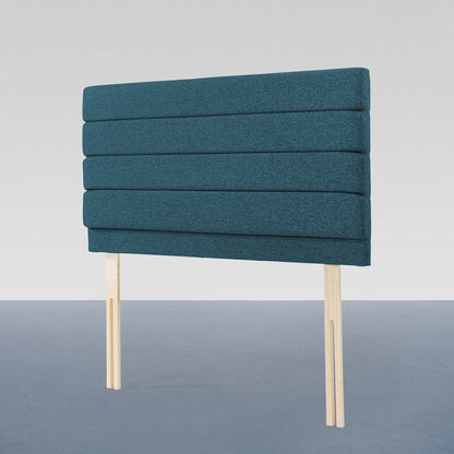 Airsprung Chelwood Wool Look, Marine Sapphire Steel Headboard, Various Widths