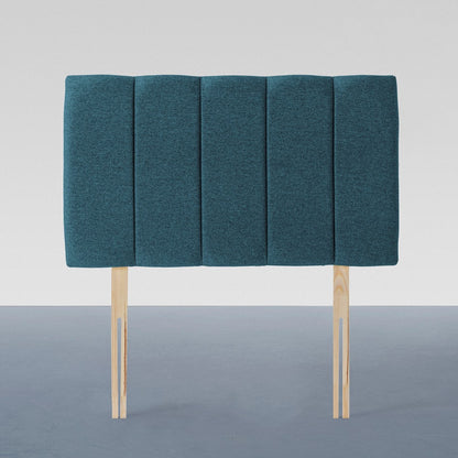 Airsprung Corston Wool Look, Marine, Sapphire and Steel Headboard Various Widths