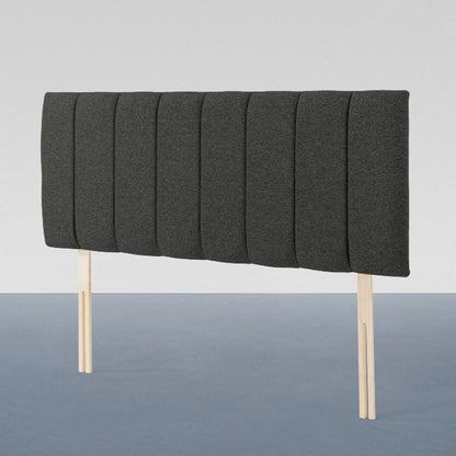 Airsprung Corston Wool Look, Marine, Sapphire and Steel Headboard Various Widths