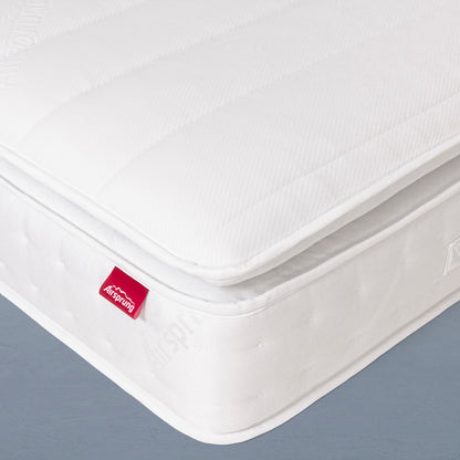 Airsprung Pocket 1500 Memory Pillowtop Mattress, Various Widths, Rolled for Easy Delivery